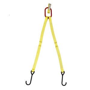Custom Synthetic Web Bridle with J-Hooks