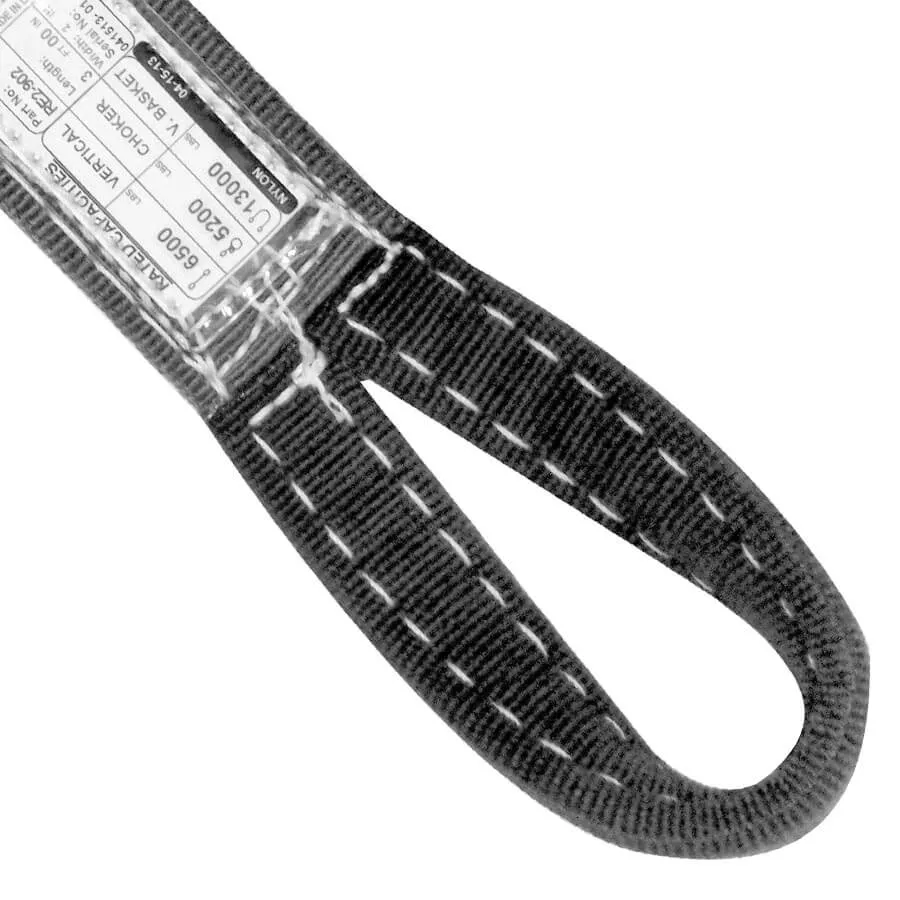 Nylon & Polyester Slings Reversed Eye