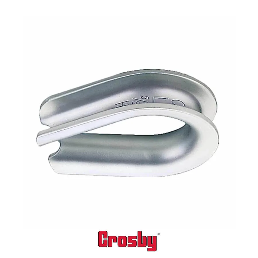 Crosby® HDG Extra Heavy Wire Rope Thimbles – G-414