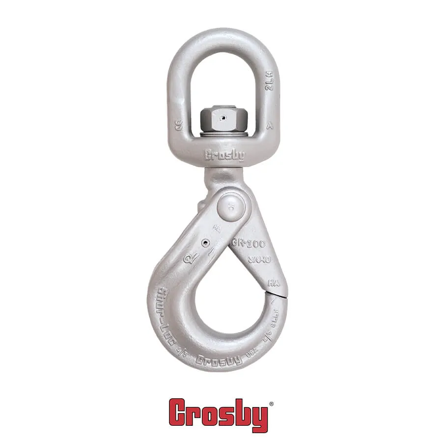 Crosby® SHUR-LOC® S-1326 Swivel Hook