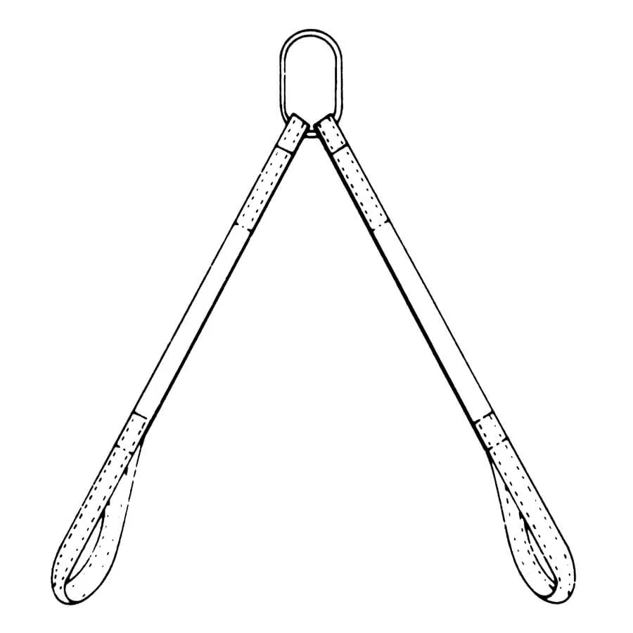 Multi-Leg Bridle Slings with Synthetic Eyes