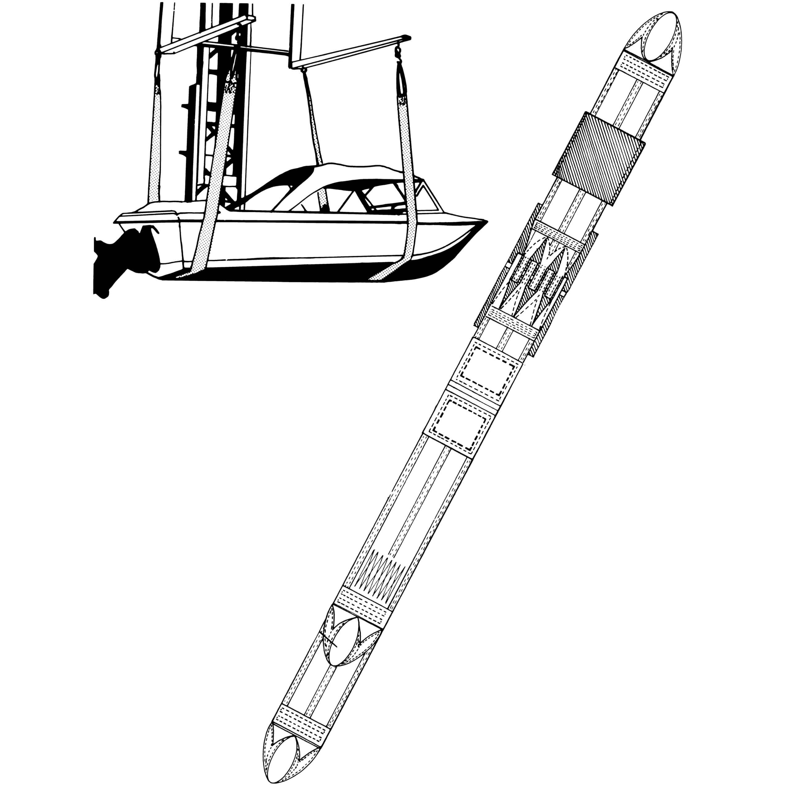 Hardware Disconnect Type Marine Slings