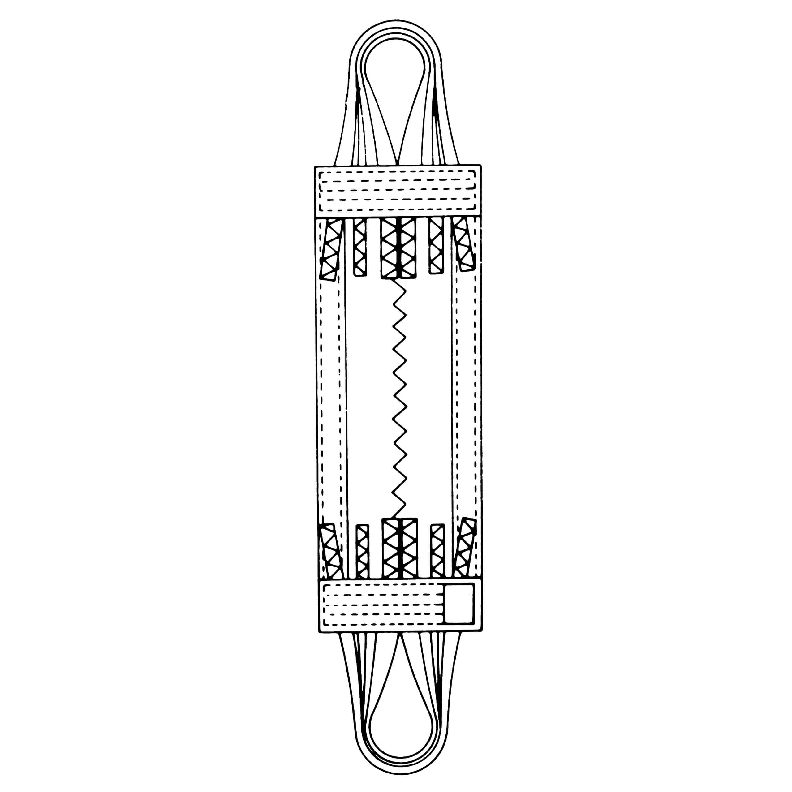 Wide Body Load Balancing Web Slings