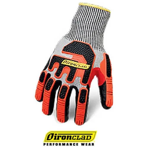 Ironclad® Work Gloves - Low Profile Impact Cut A6 Foam Nitrile