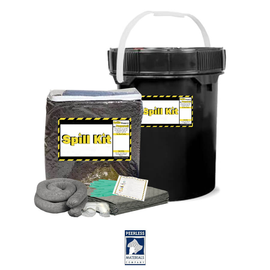 Peerless Materials 5 Gallon Spill Kit