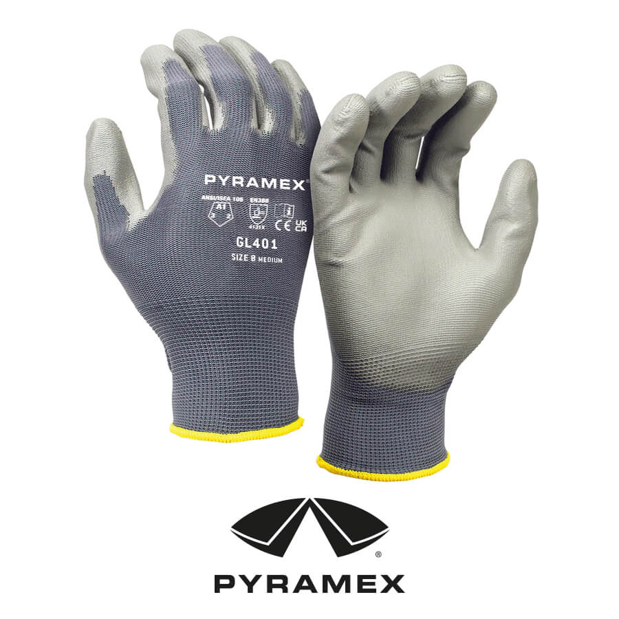 Pyramex® GL401 - Polyurethane - Work Gloves