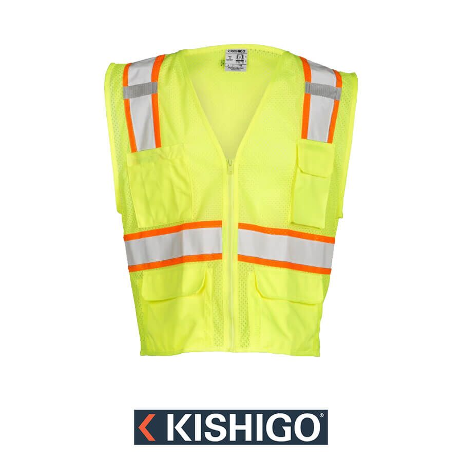 Kishigo All Mesh Contrast Vest Style - 1195
