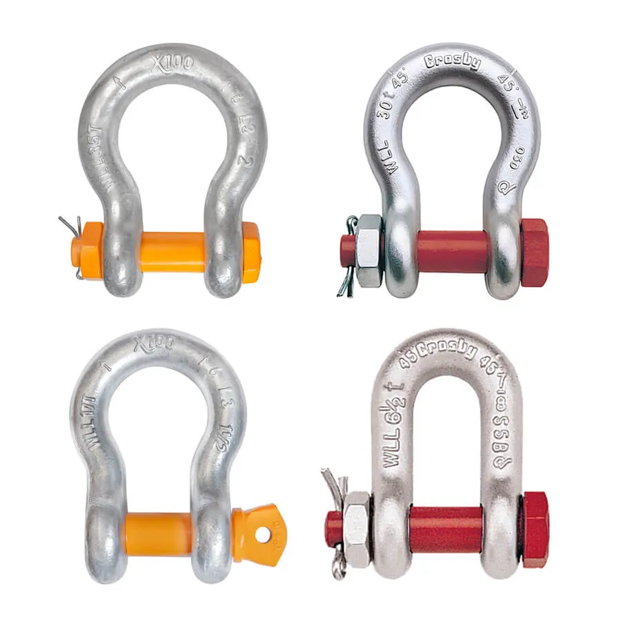 Standard Load Rated Shackles