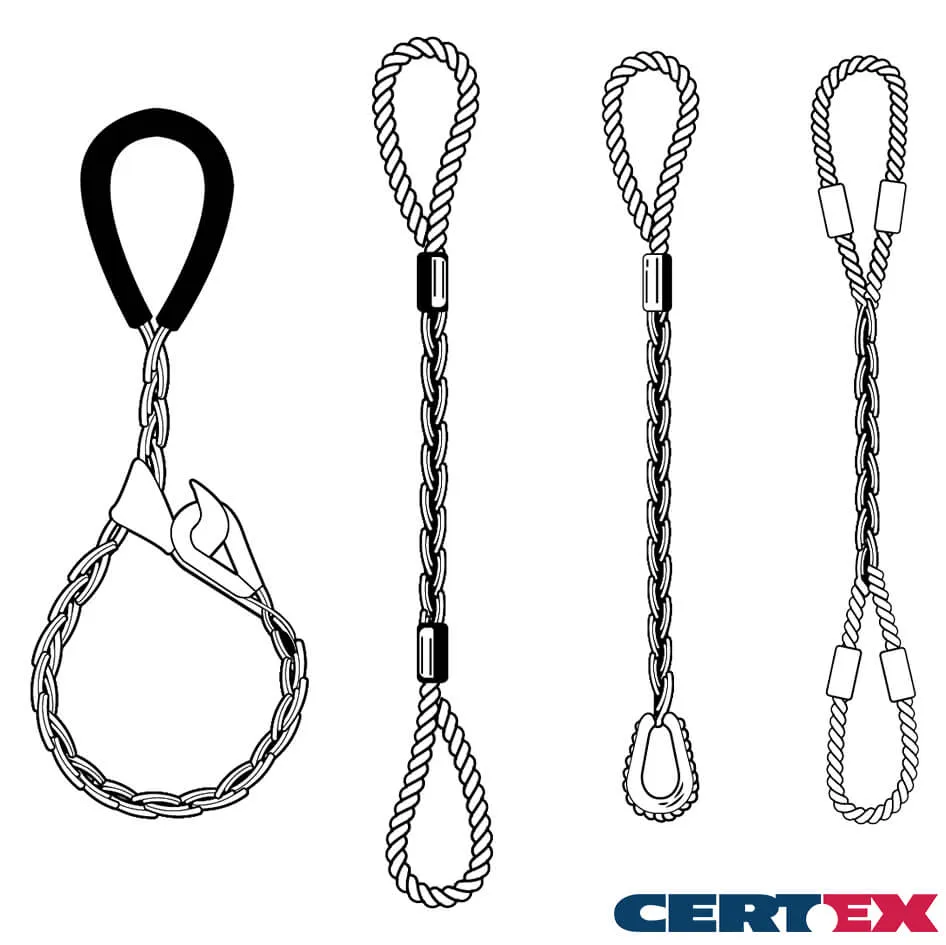 6-Part Braided Slings