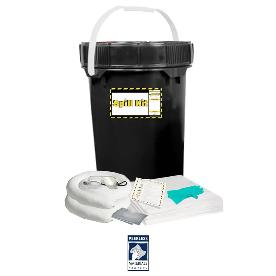 Peerless Materials 10 Gallon Spill Kit