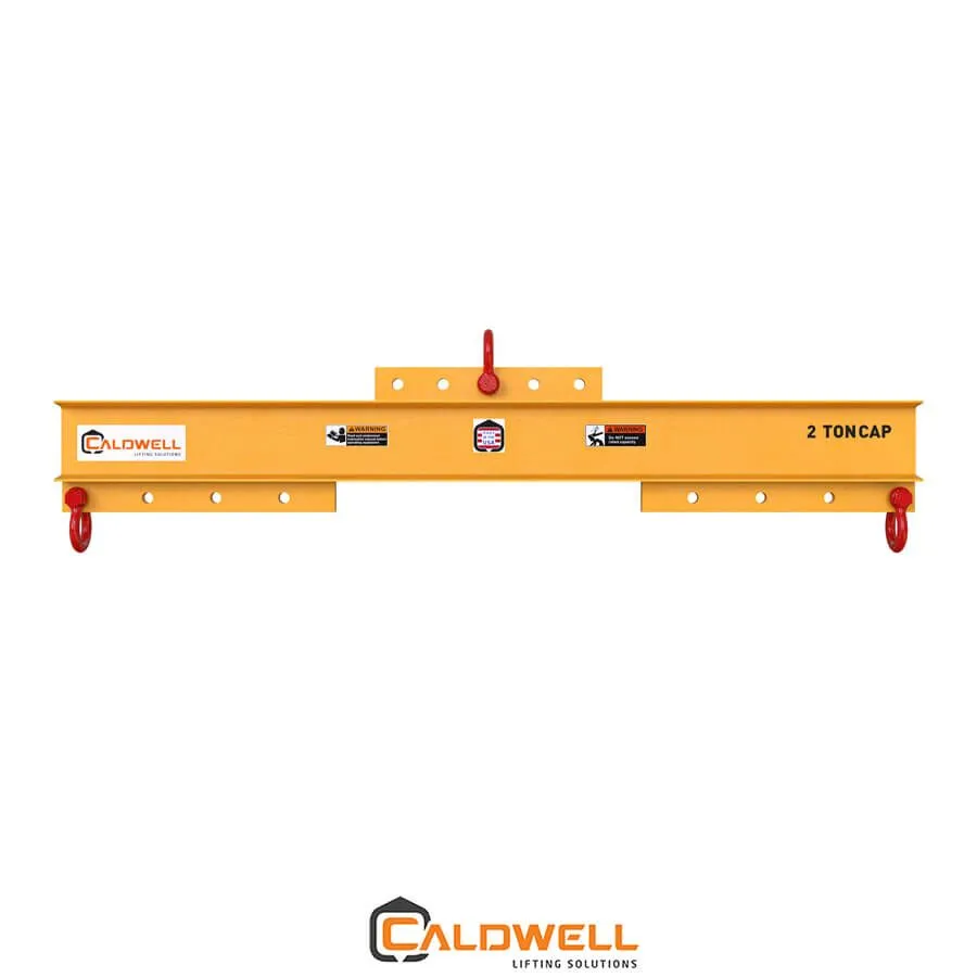 Caldwell Adjustable Spreader Lifting Beam – Model 16