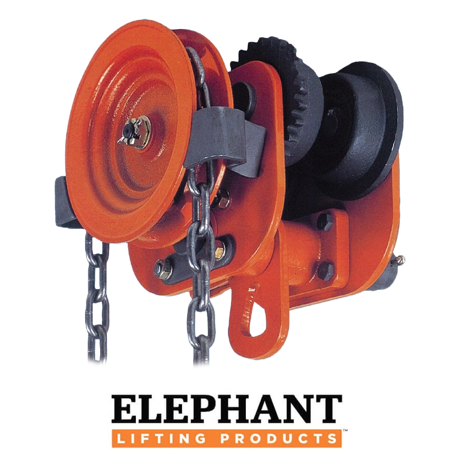 Elephant Geared Type Beam Trolleys