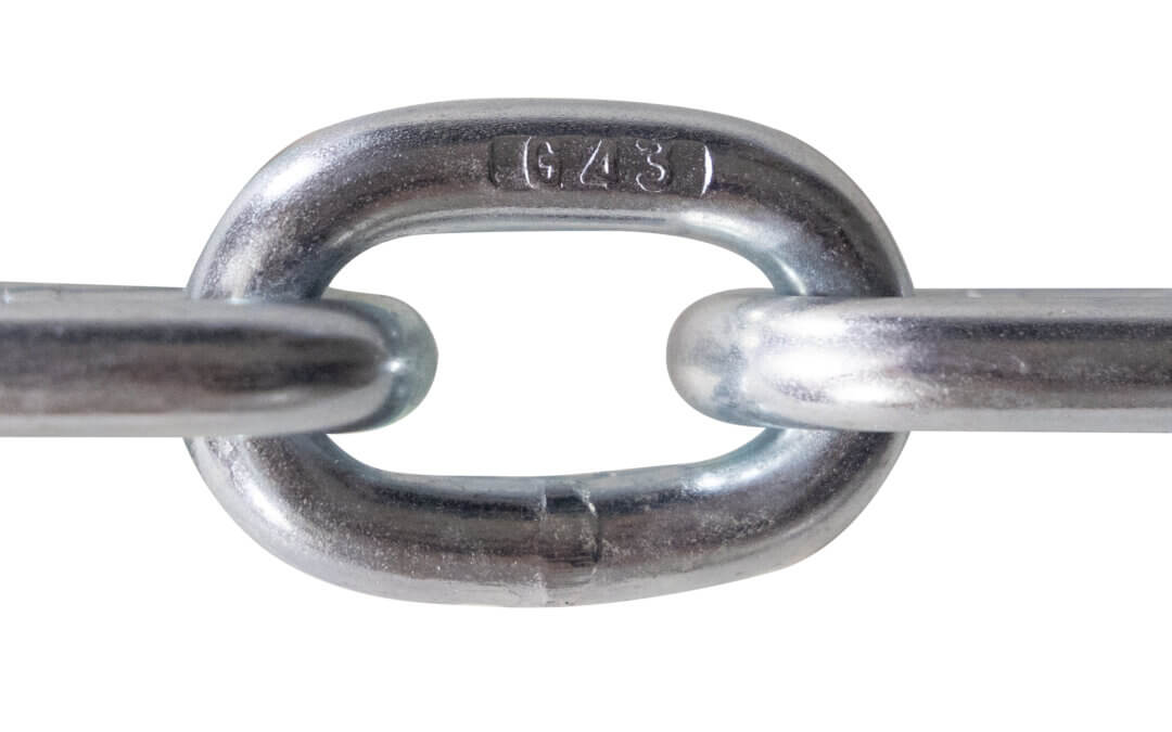 Bright Zinc High Test Grade 43 Chain