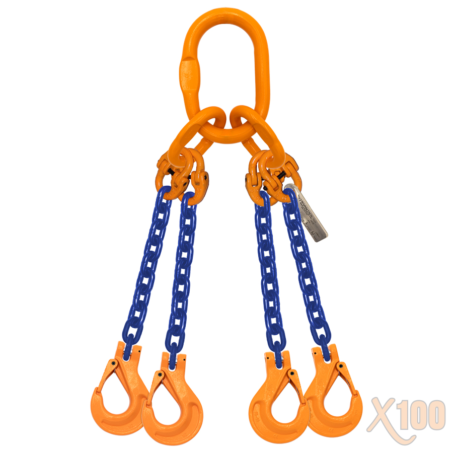 X100® Grade 100 Chain Sling - QOS