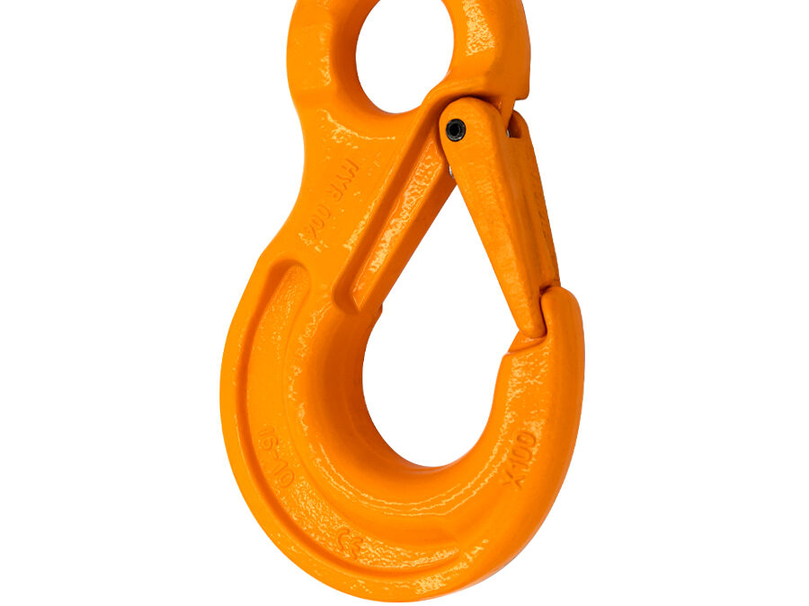 X100® Grade 100 Eye Sling Hook With Latch