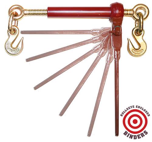 GOLD-TIP® Folding Handle Enclosed Ratchet Binders