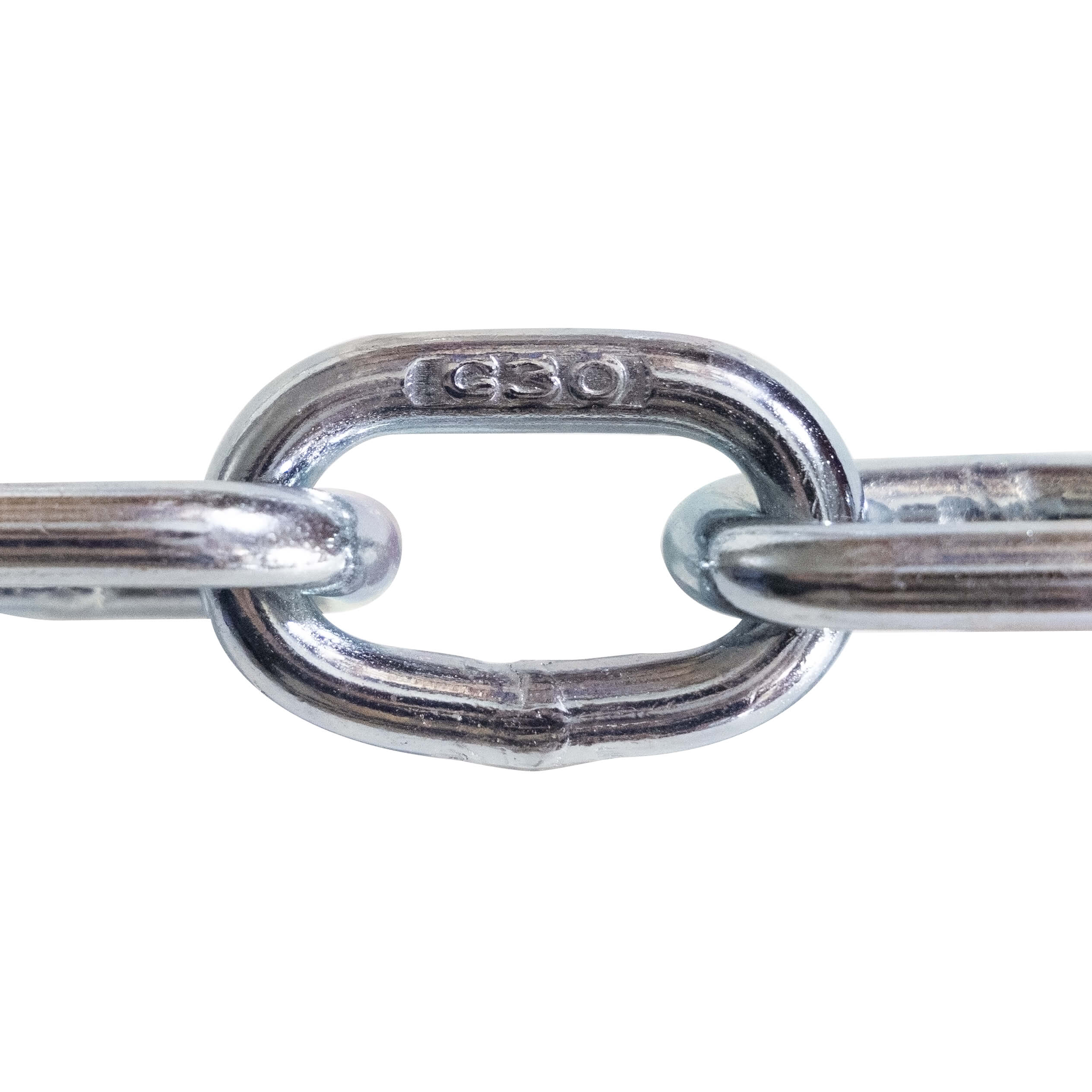 Bright Zinc Grade 30 Proof Coil Chain
