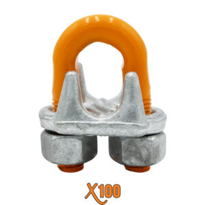 X100® Drop Forged - Hot Galvanized Wire Rope Clips
