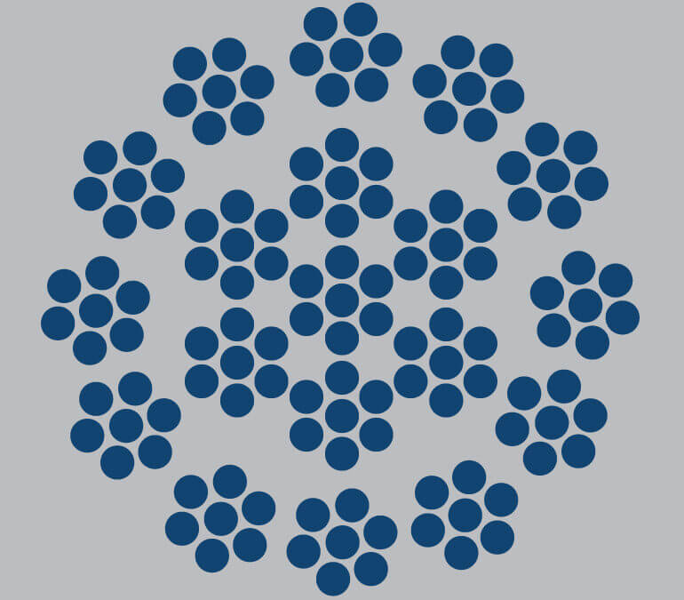 Rotation Resistant Wire Rope 35X7, 19X7 & 8X19 EIPS