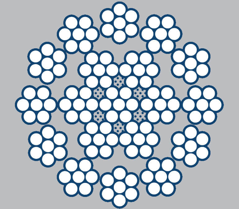 19 x 7 Rotation Resistant Wire Rope