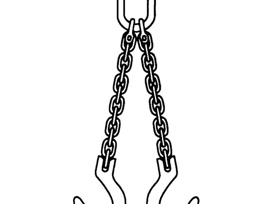 DOF Double Leg Chain Slings