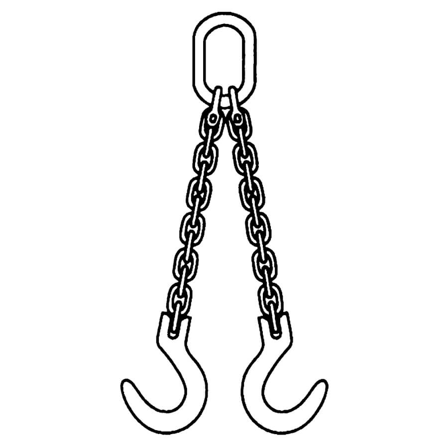 DOF Double Leg Chain Slings