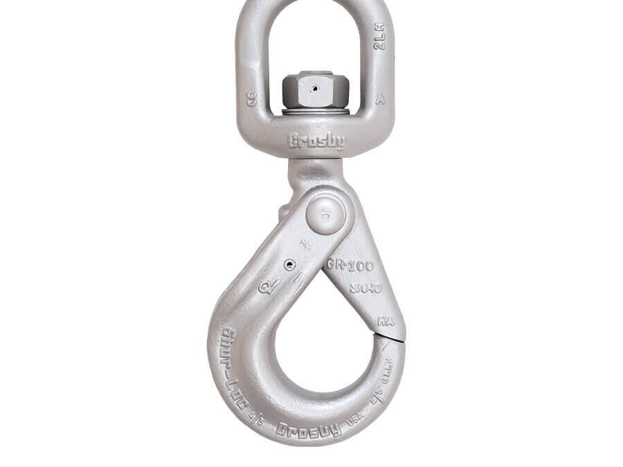 Crosby® SHUR-LOC® S-1326 Swivel Hook