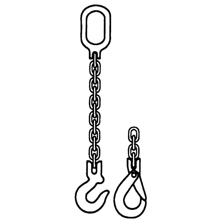 SOS / SOSH Single Leg Chain Slings
