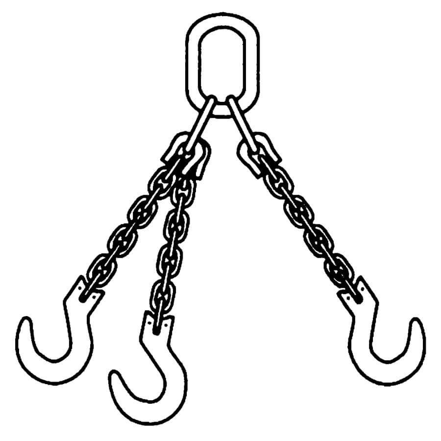 TOF Triple Leg Chain Slings