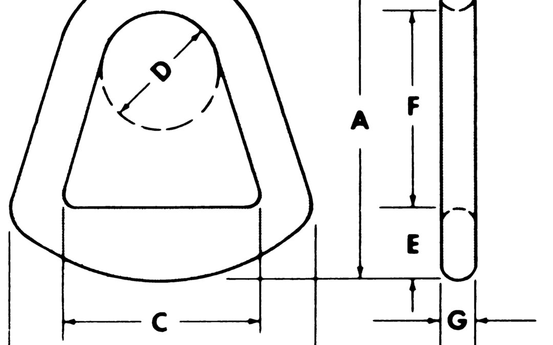 Steel Triangles Size ST