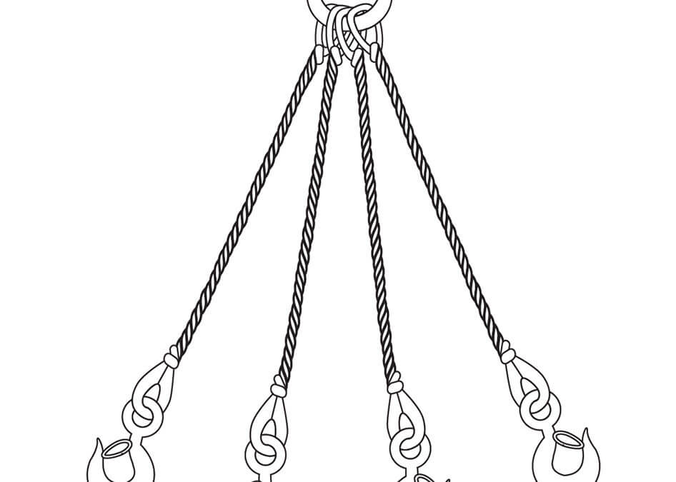 Certex Quadruple-Leg Bridle Wire Rope Slings