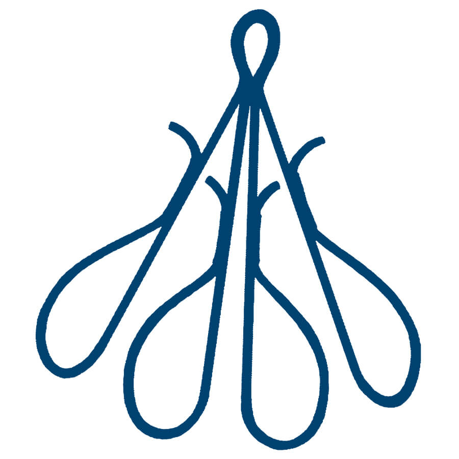 4-Leg Adjustable Fiber Rope Slings