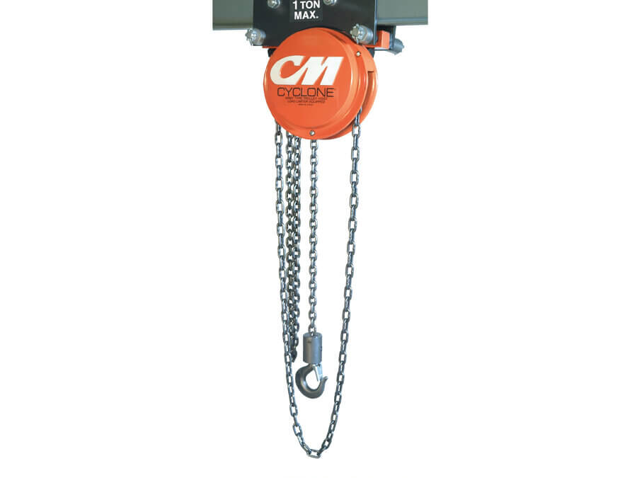 CM Cyclone Army Type Trolley Hoists