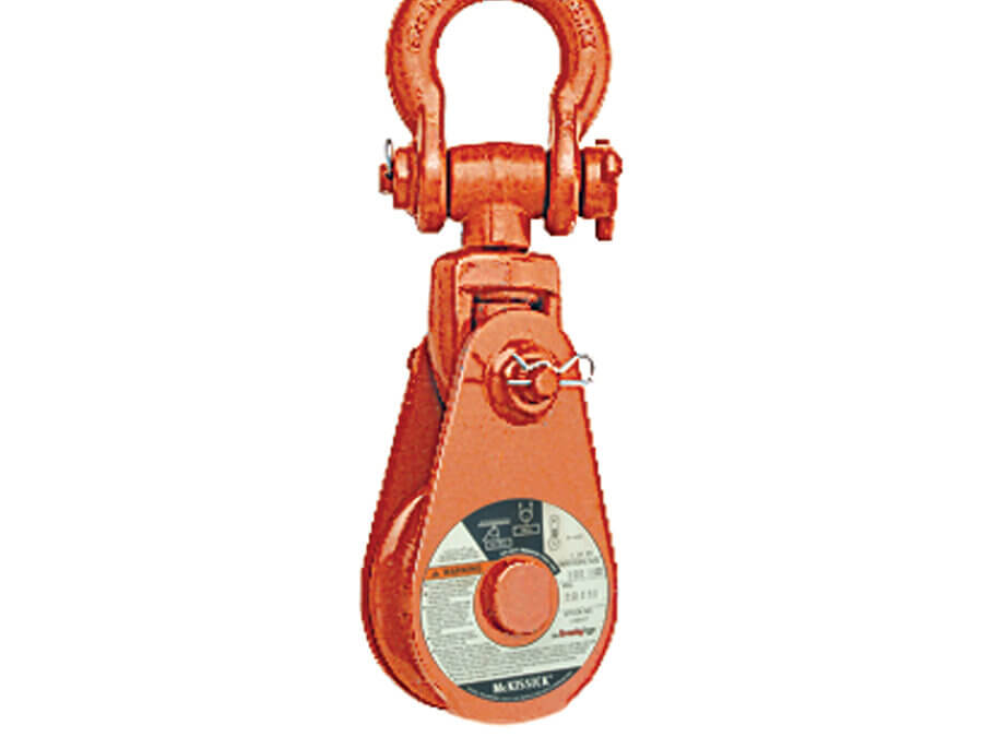 Crosby® All Alloy 417 Snatch Block with Shackle