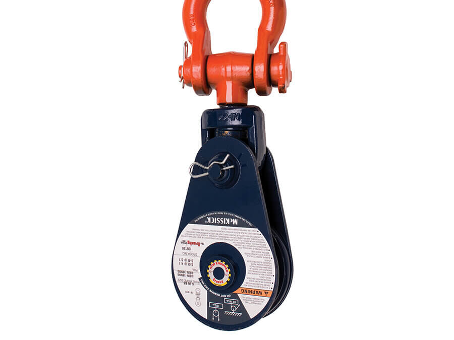Crosby® Light Champion  419 Snatch Block with Shackle