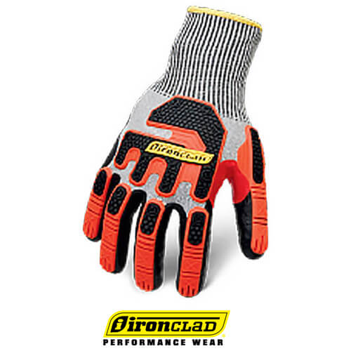 Ironclad® Work Gloves - Low Profile Impact Cut A6 Foam Nitrile