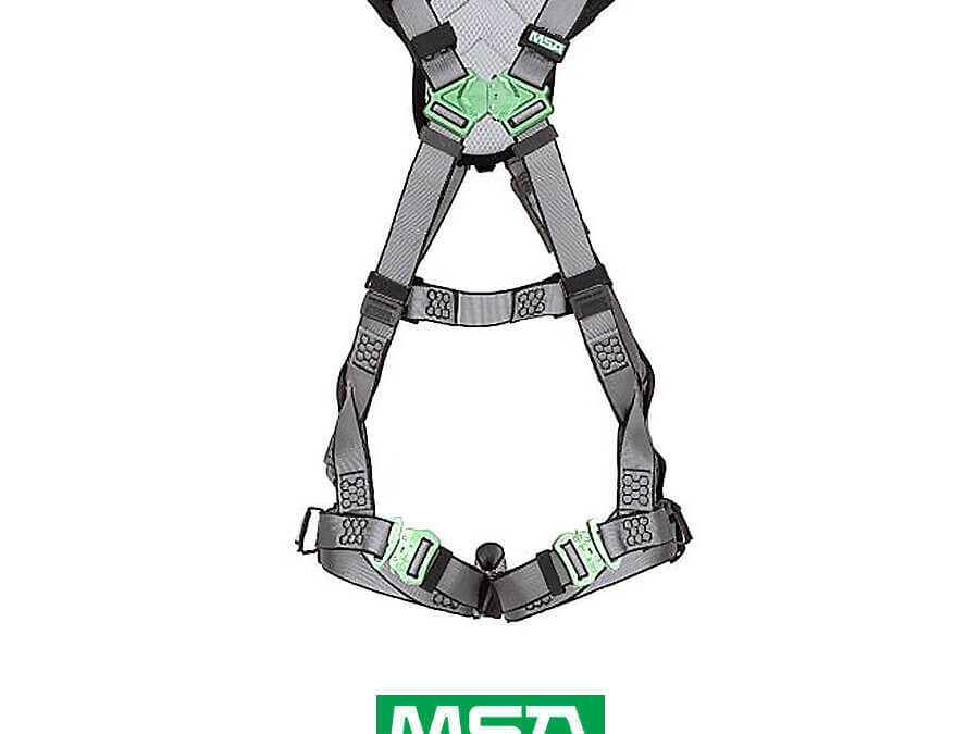 MSA V-FIT® Standard Full-Body Harness with Back D-ring and Quick-Connect Buckles