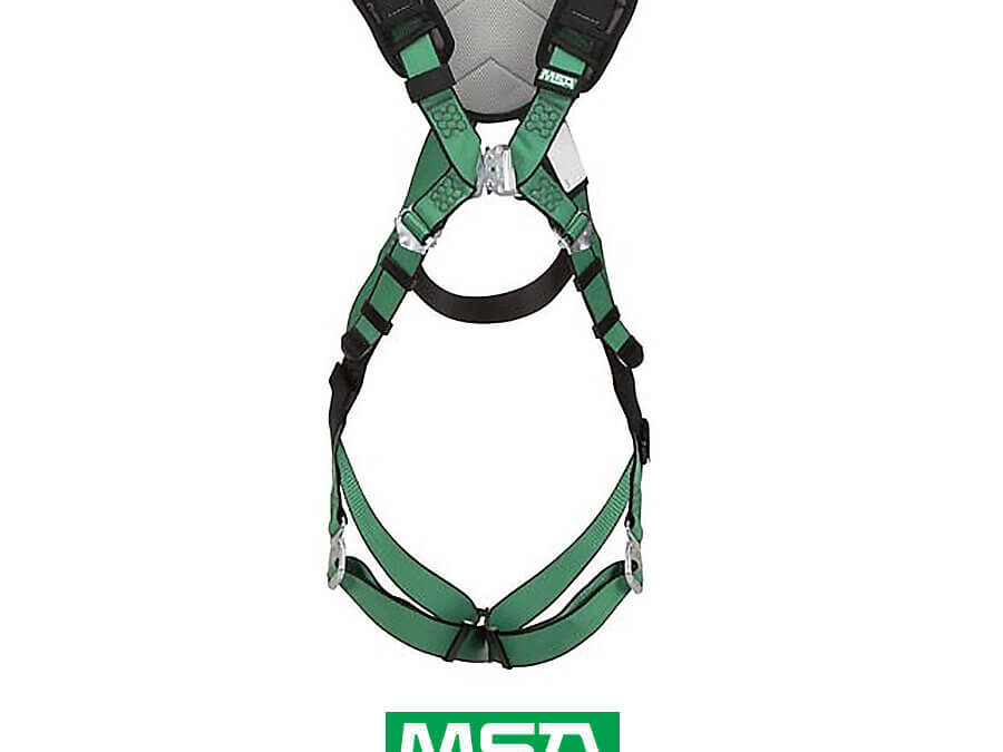 MSA V-FORM®+ Standard Full-Body Harness with Back D-ring and Tongue Buckles