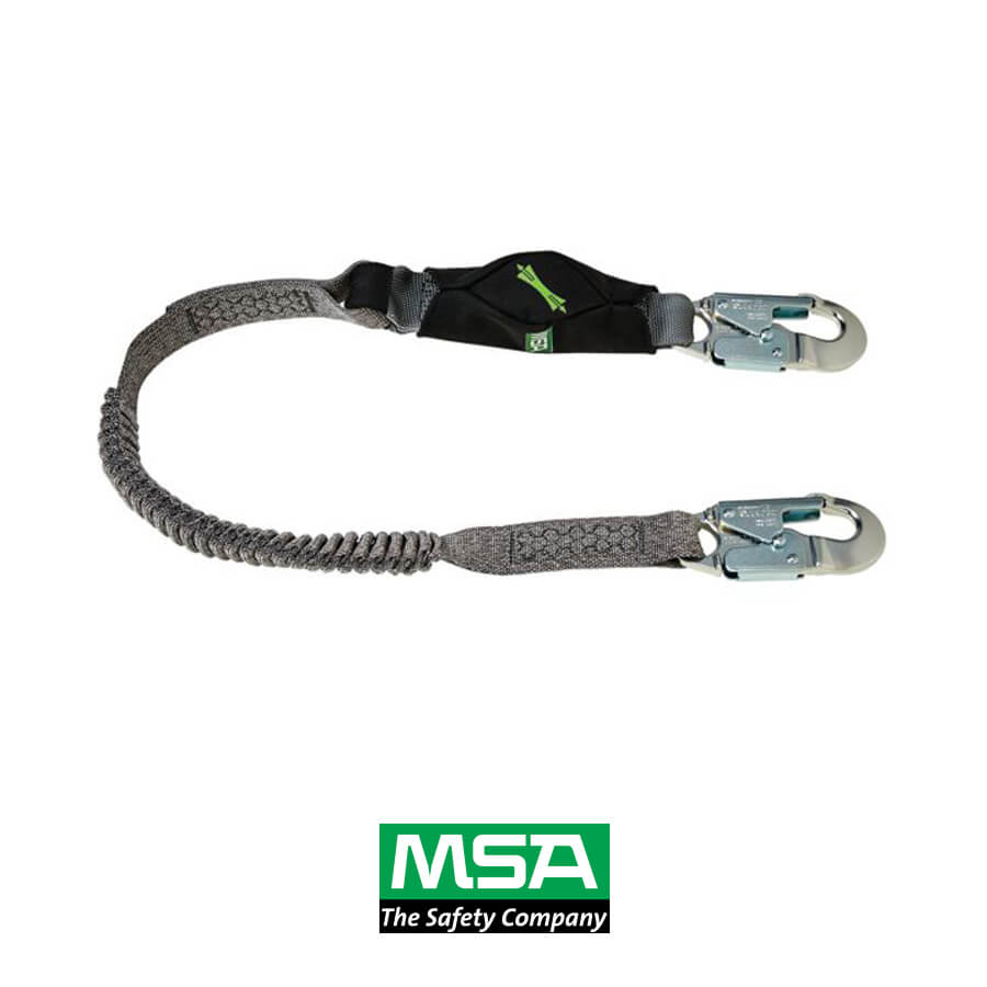 MSA V-SERIES Stretch Energy-Absorbing Lanyard