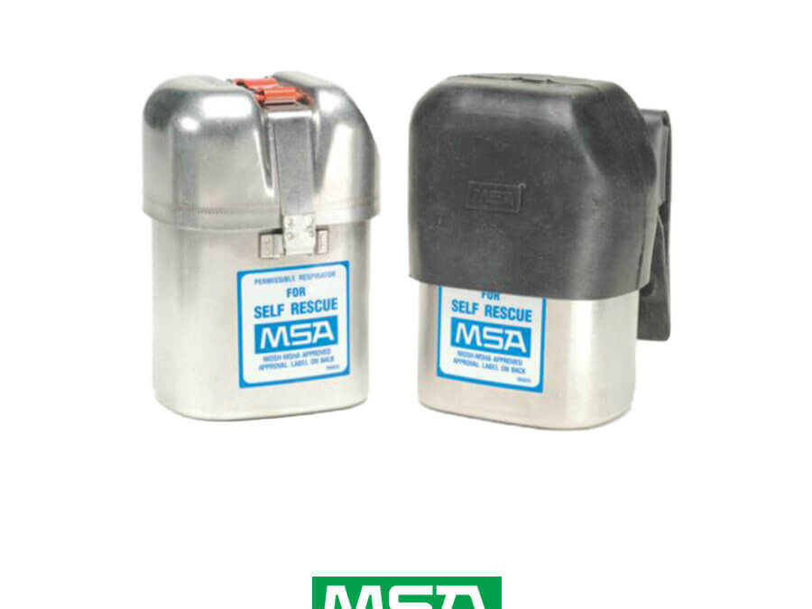 MSA W65 Self-Rescuer Respirator, Complete in Carton