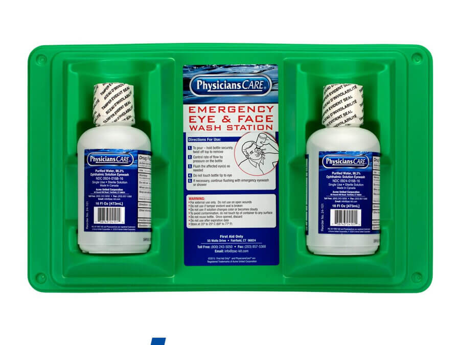 First Aid Only® Eyewash Station Double 16 oz