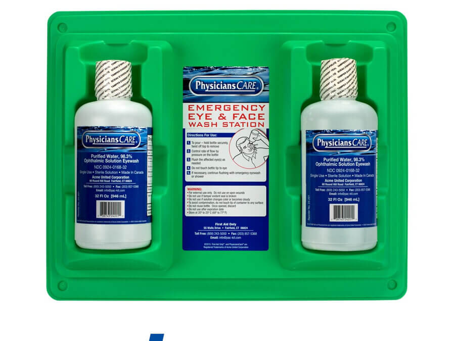 First Aid Only® Eyewash Station Double 32 oz