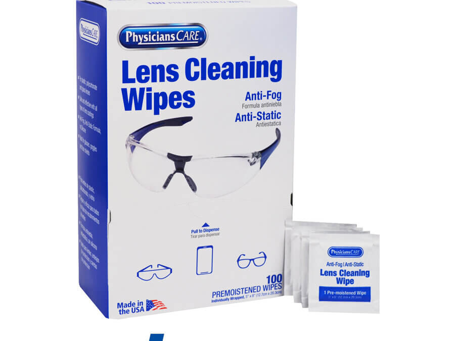 First Aid Only® Lens Cleaning Wipes 100ct