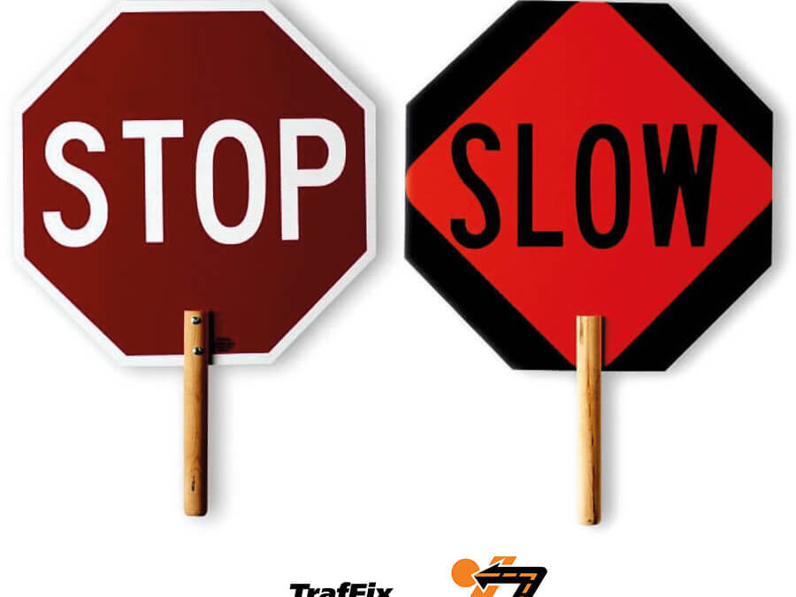 TrafFix Devices Stop/Slow Signs