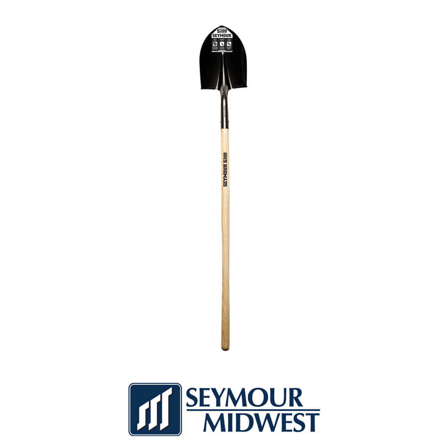 Seymour Midwest 16 Ga. Round Point Shovel, 42