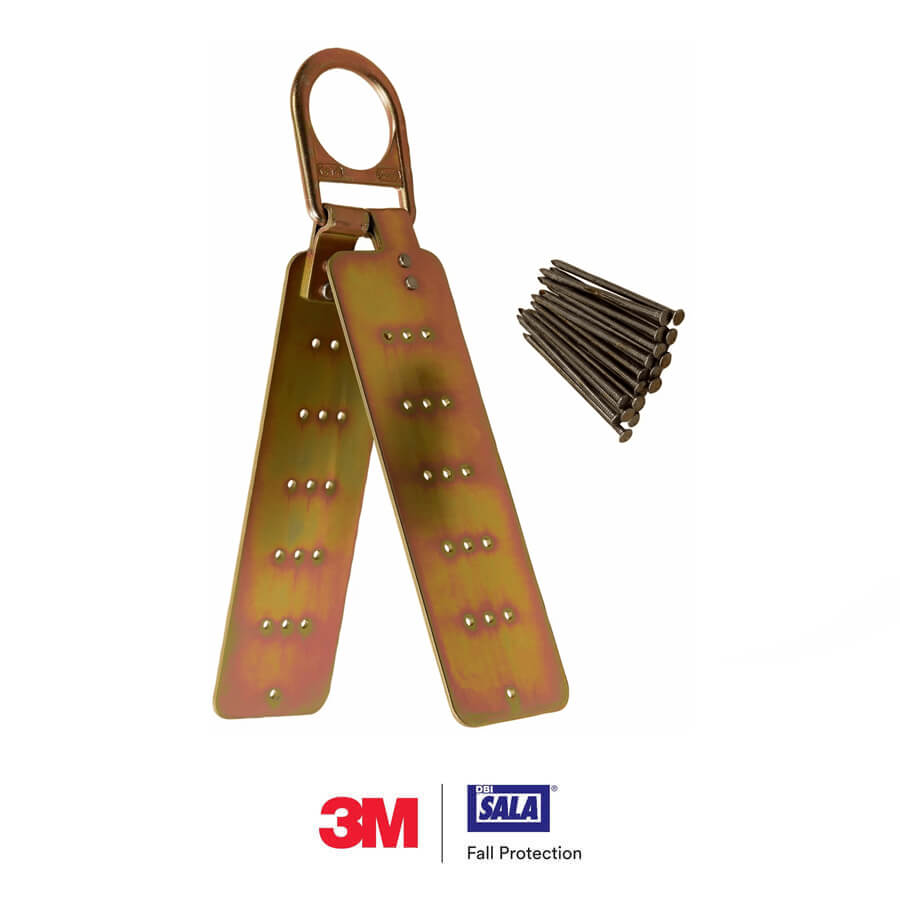 3M™ DBI-SALA® Reusable Hinged Roof Anchor For Wood/Metal with Fastener ...