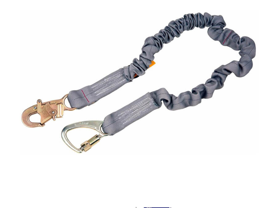 3M™ DBI-SALA® ShockWave™ Tie-Back Stretch Web Shock-Absorbing Lanyard, 6 ft – 1244650