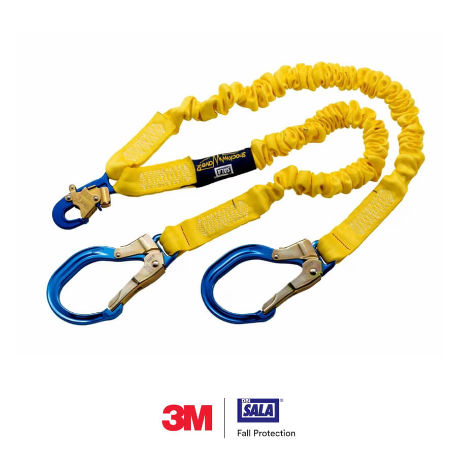 3M™ DBI-SALA® ShockWave™2 100% Tie-Off Shock Absorbing Lanyard, 1 Each - 1244409