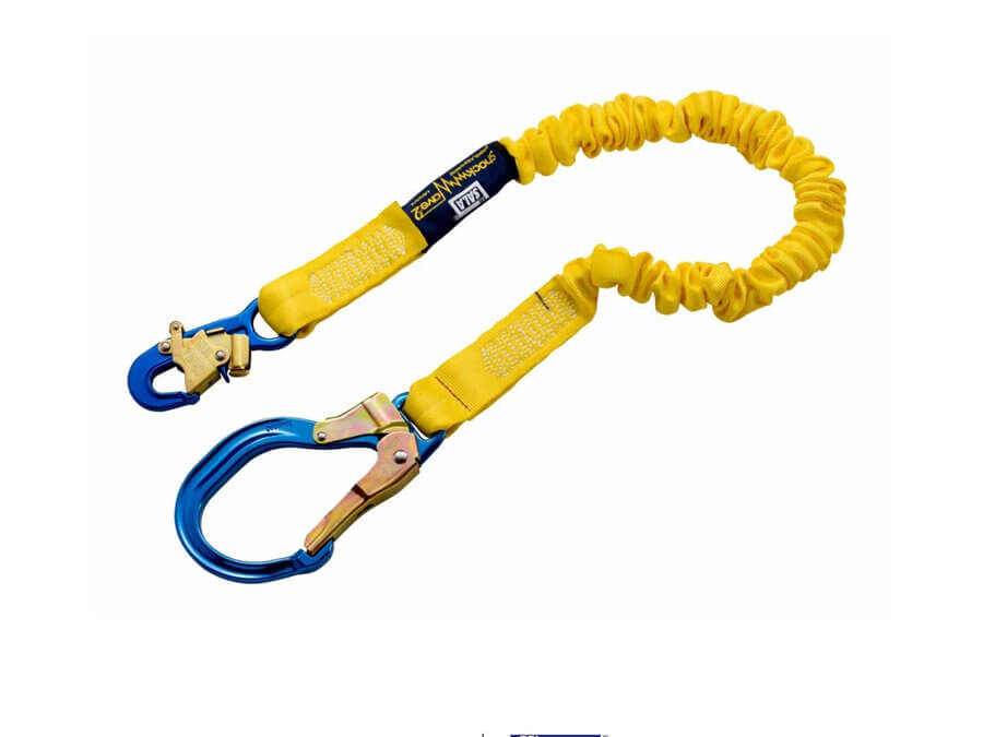 3M™ DBI-SALA® ShockWave™2 Shock Absorbing Lanyard, Yellow, 6 ft. (1.8m), 1 Each – 1244311