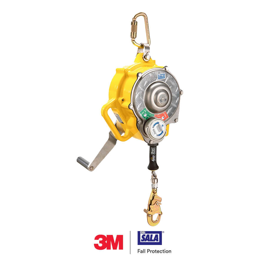 3M™ DBI-SALA® Sealed-Blok™ Self-Retracting Lifeline - 50' (15m) retrieval/RSQ capacity - 3400940